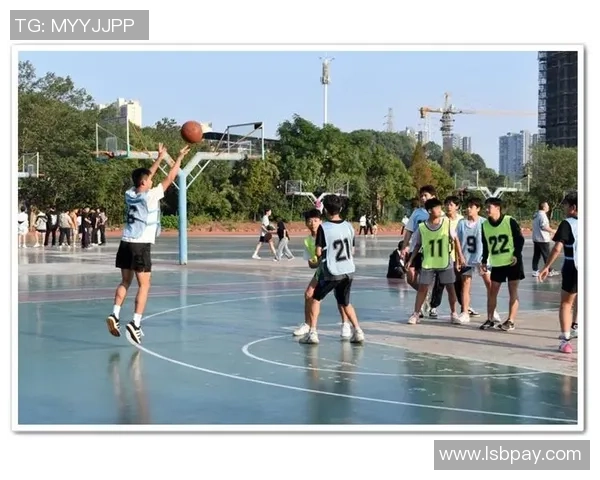 在阳光下挥洒汗水的少年篮球梦与激情瞬间